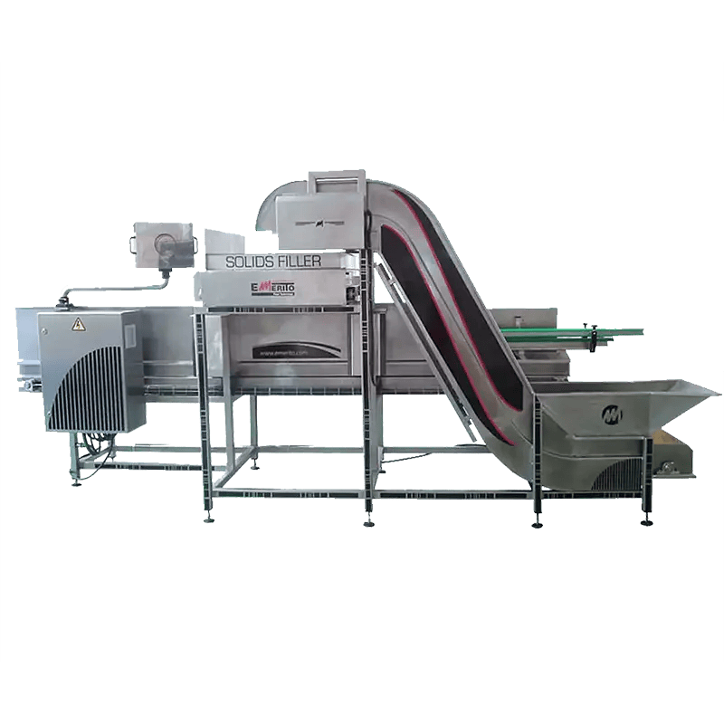 Μηχανή πλήρωσης με Linear Overflow και Vibration της Emerito