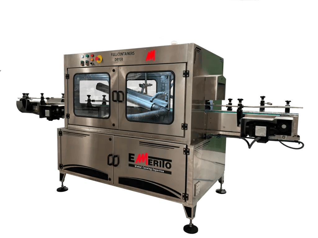 Σύστημα Στεγνώματος για Πλήρη Δοχεία της Emerito